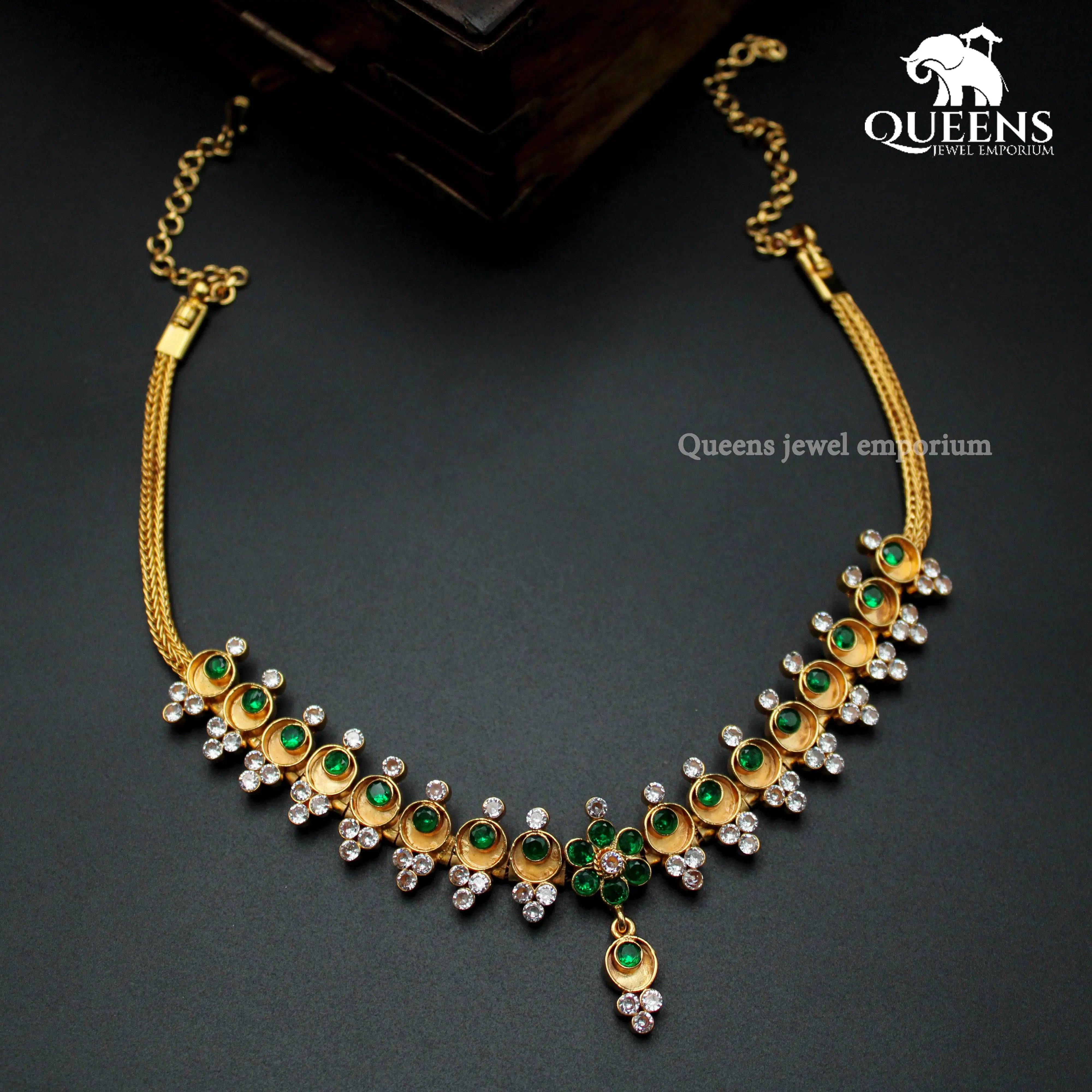 MATHANGI NECKLACE - Queens Jewel Emporium