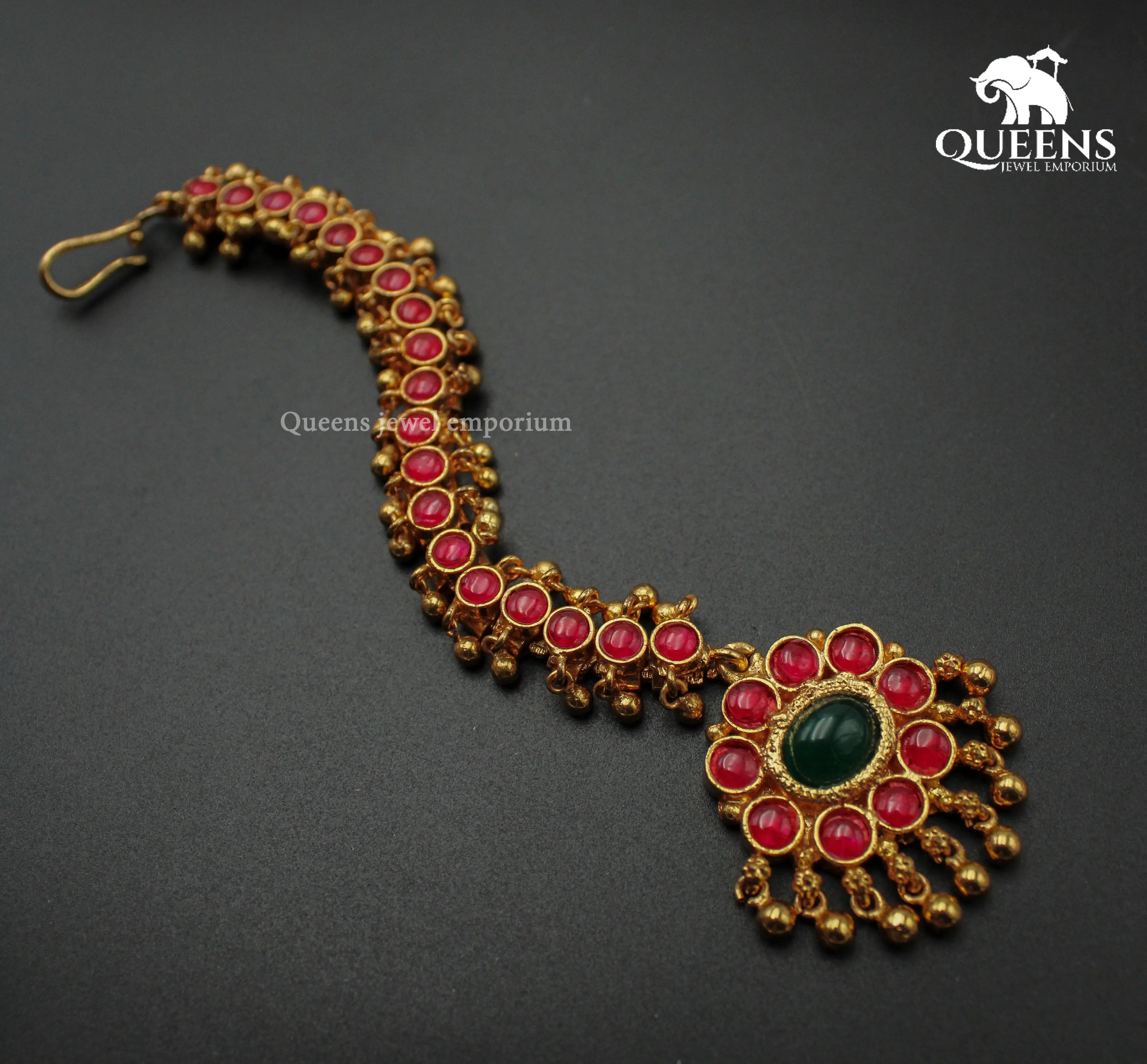 PADMINI MAANG TIKKA - Queens Jewel Emporium