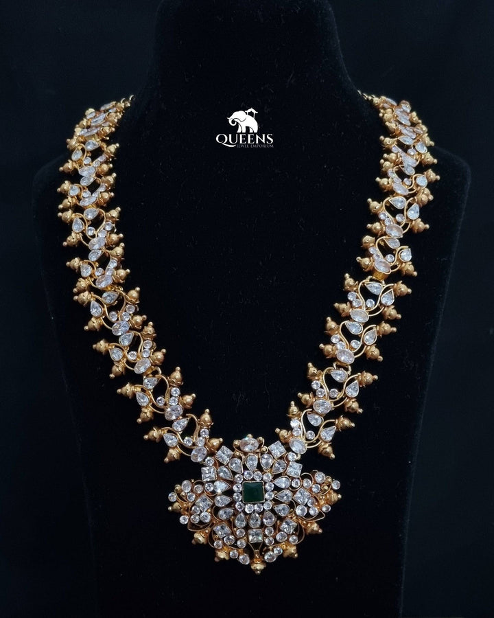 SINGARA ZIRCON HARAM - Queens Jewel Emporium