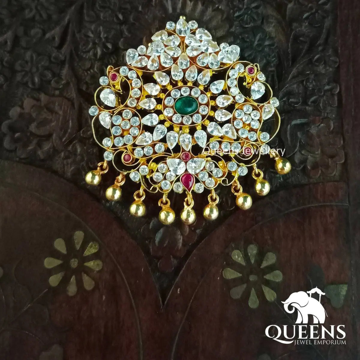 RAKSHA ZIRCON PENDANT - Queens Jewel Emporium