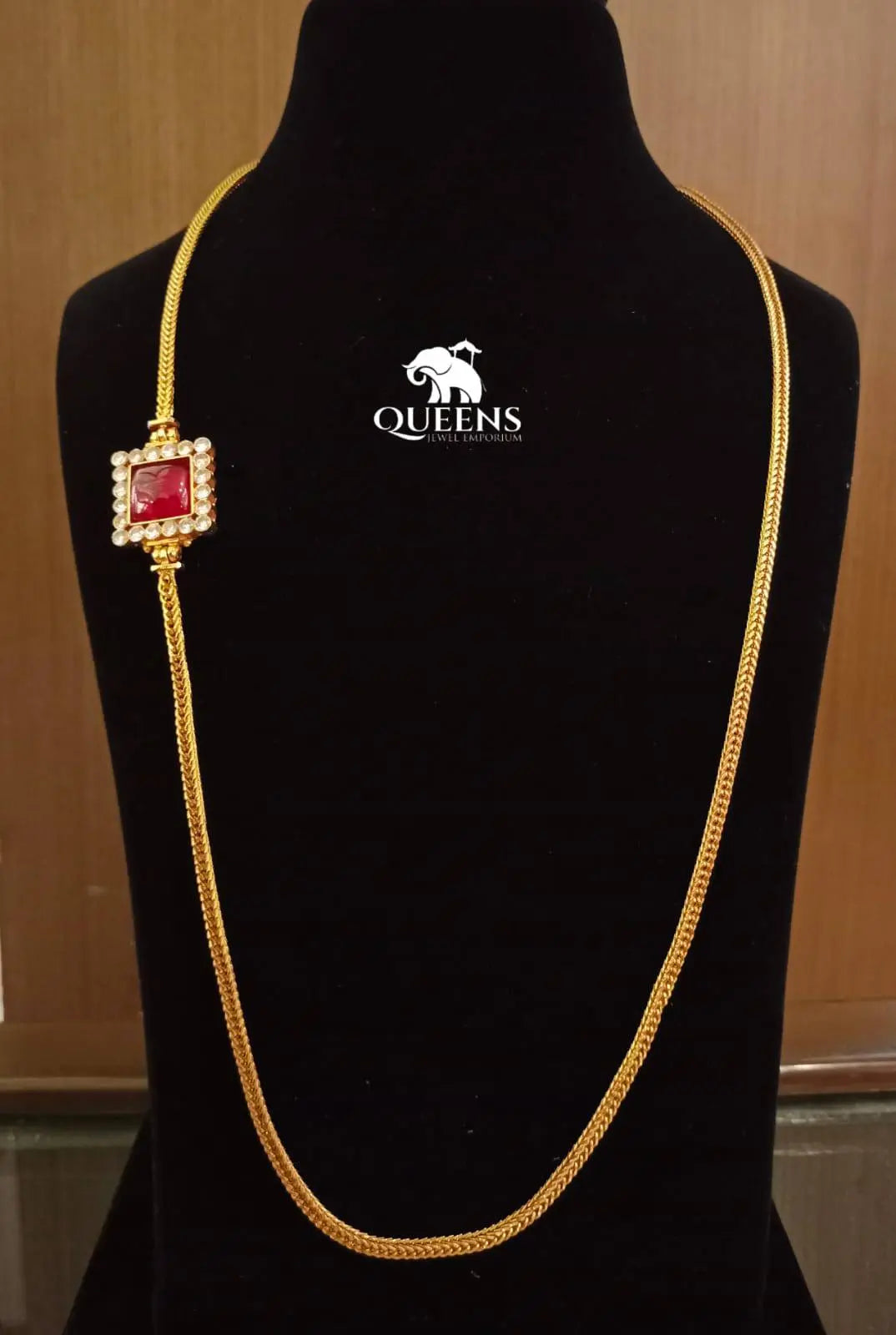 Original Rupa Chain RAMIKA MOGAPPU CHAIN|SILVER ALLOY|24 CT |GOLD PLATED |SOUTH INDIAN ...