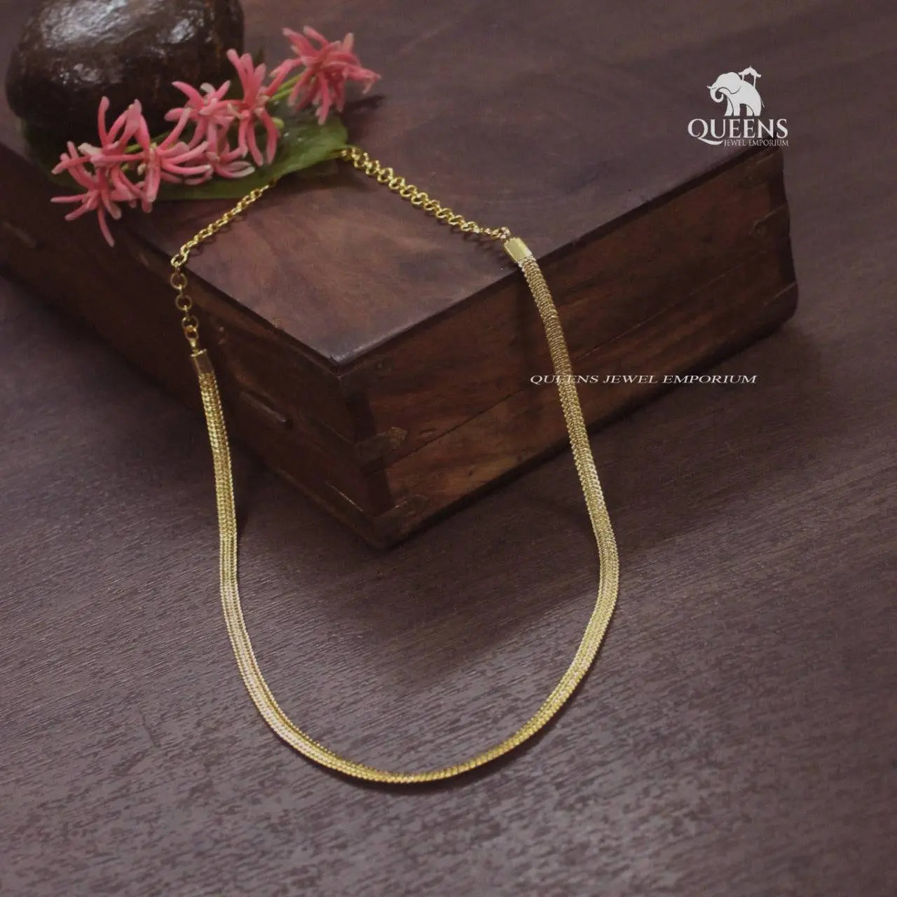RIYA FLAT CHAIN - Queens Jewel Emporium
