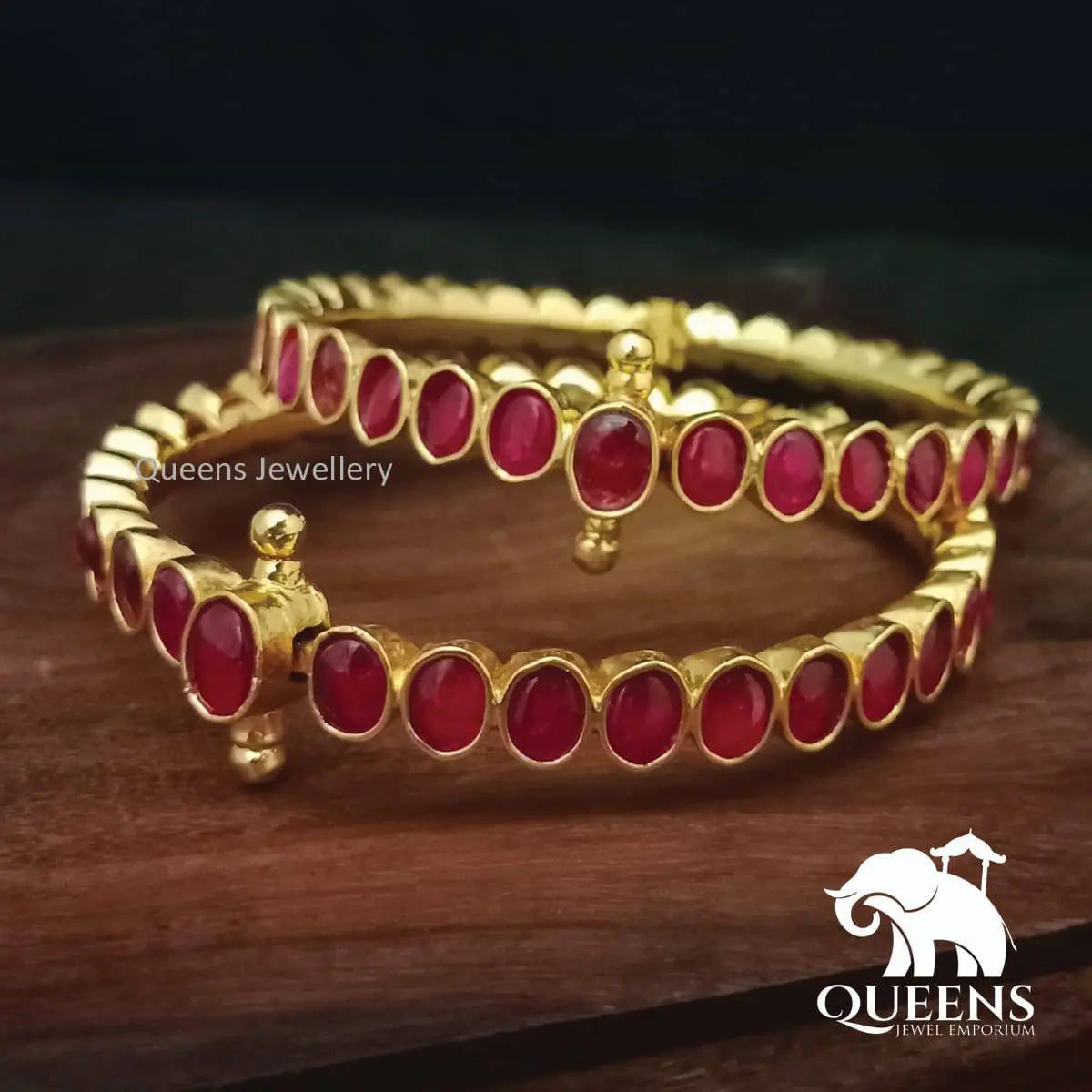 ROYAL TANJORE BANGLES - Queens Jewel Emporium