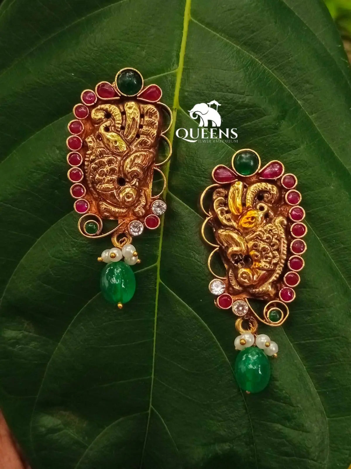 SHIVANI EARRINGS - Queens Jewel Emporium