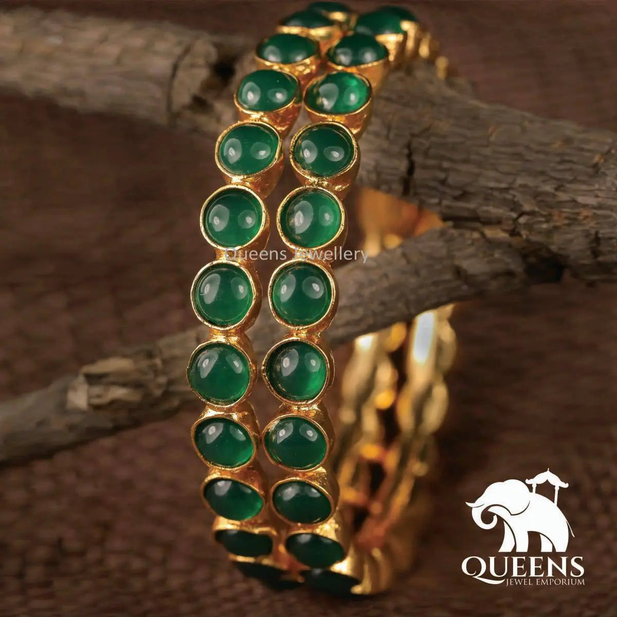 SRIDEVI KEMP BANGLES - ROUND - Queens Jewel Emporium