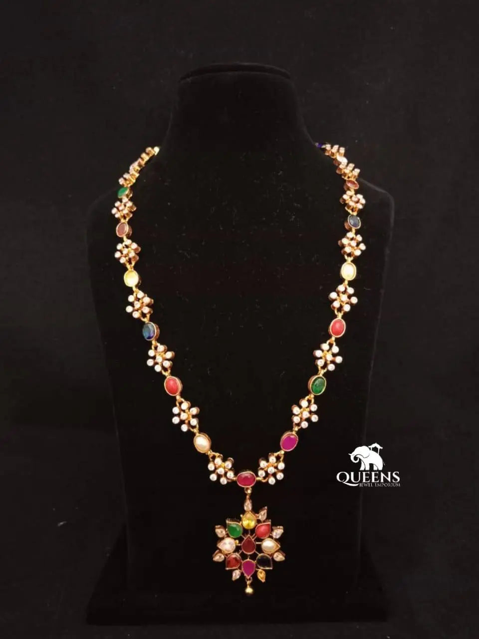 THANUJA NAVARATHNA HARAM - Queens Jewel Emporium