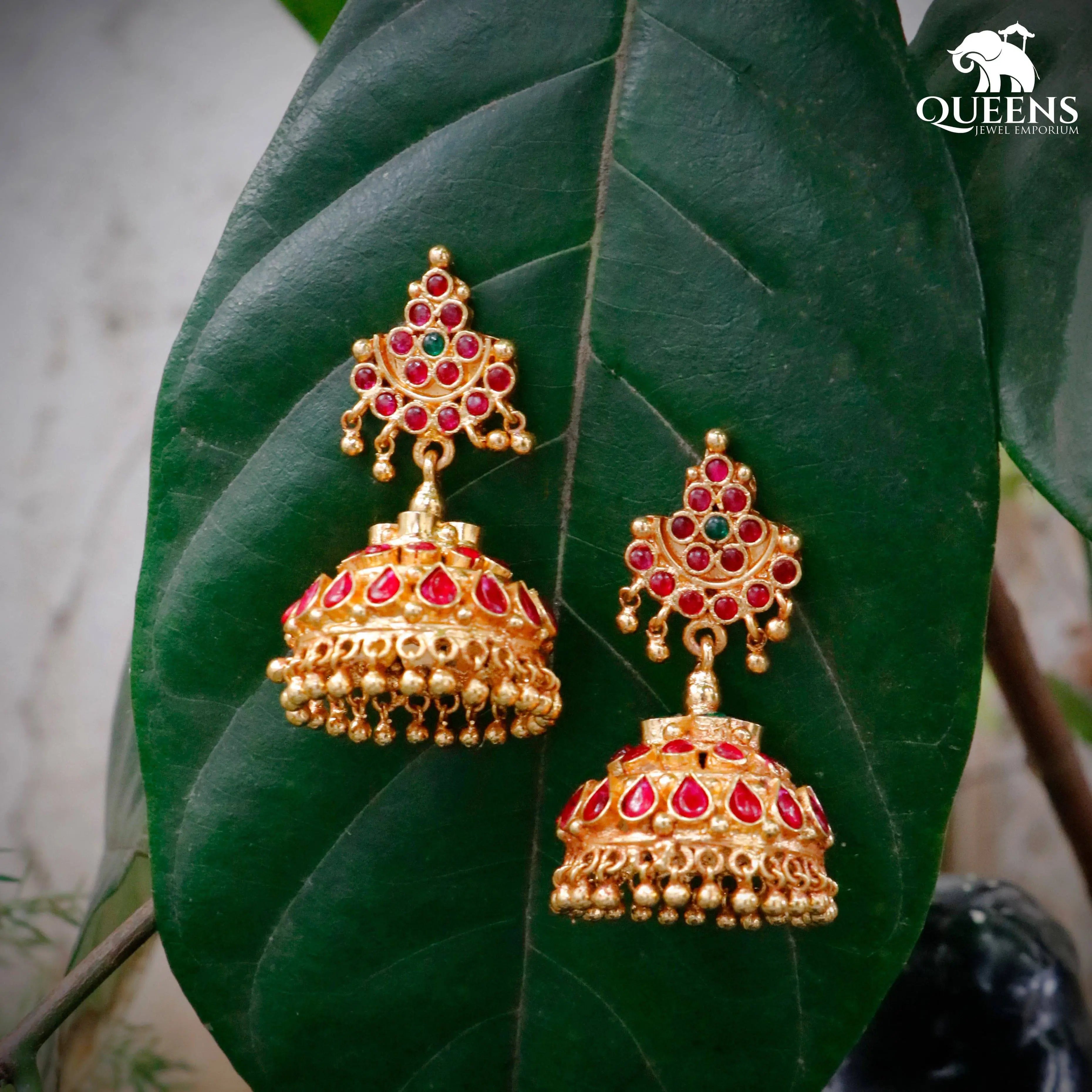 THANVI KODAI JHUMKA - Queens Jewel Emporium
