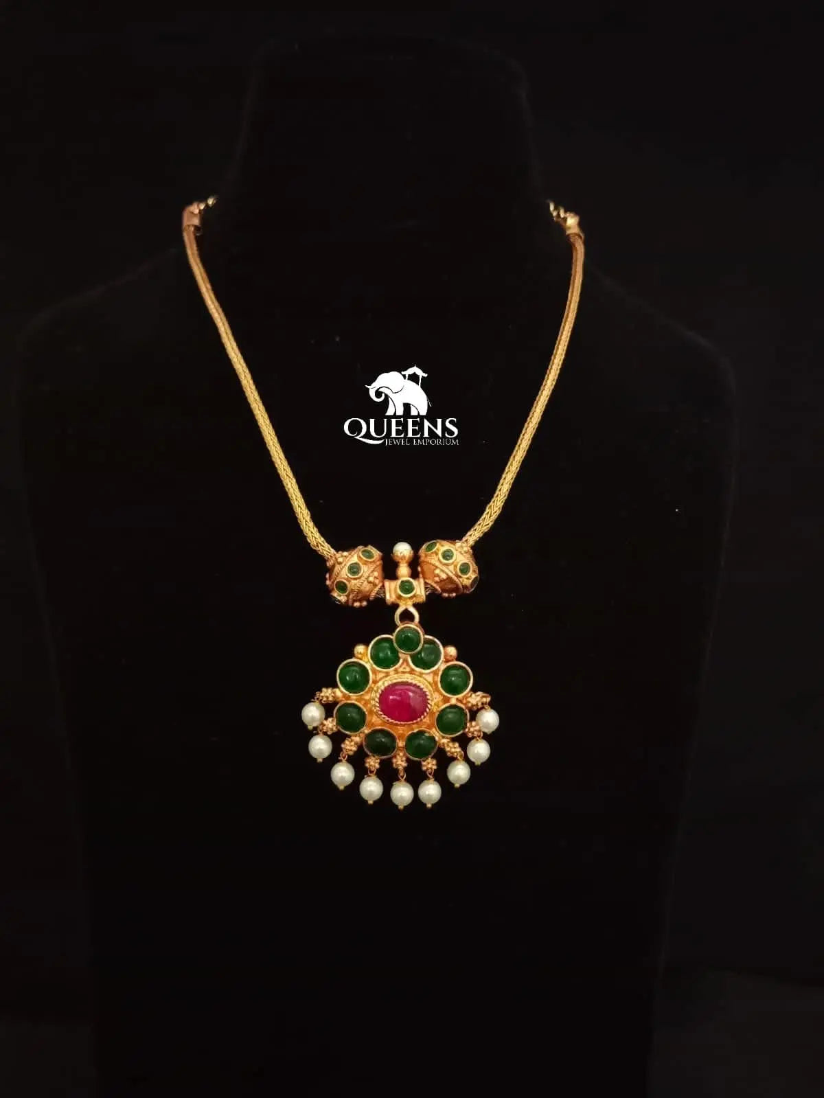 VAISHALI PATHAKAM NECKLACE - Queens Jewel Emporium