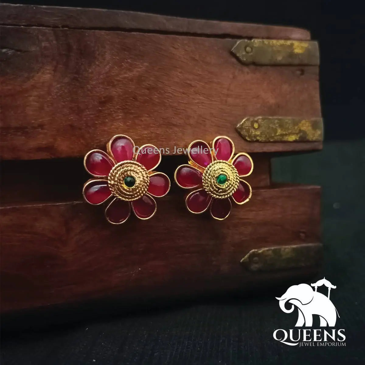 VEDHIKA EARRINGS. - Queens Jewel Emporium