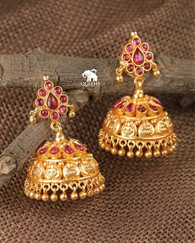 VIDHYA KEMP JHUMKA - Queens Jewel Emporium