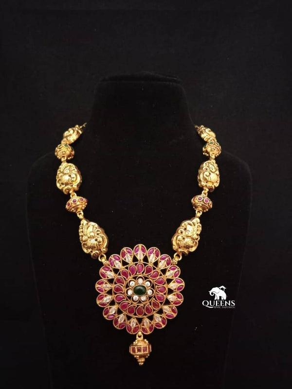 KUNDHAVI TEMPLE HARAM - Queens Jewel Emporium
