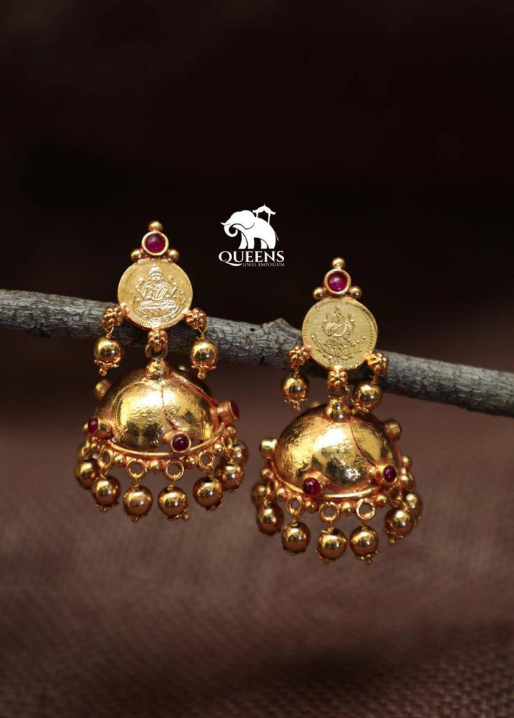 KASU JHUMKA - Queens Jewel Emporium