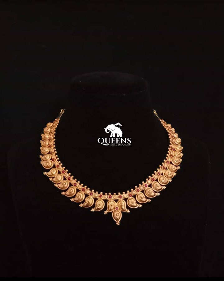 SHRUTHIKA MANGO NECKLACE - Queens Jewel Emporium